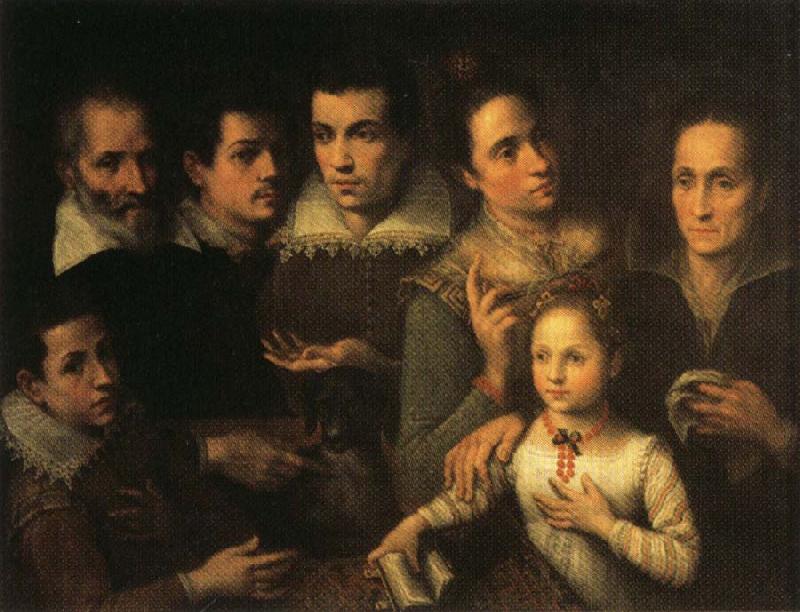 Lavinia Fontana Family Portrait France oil painting art